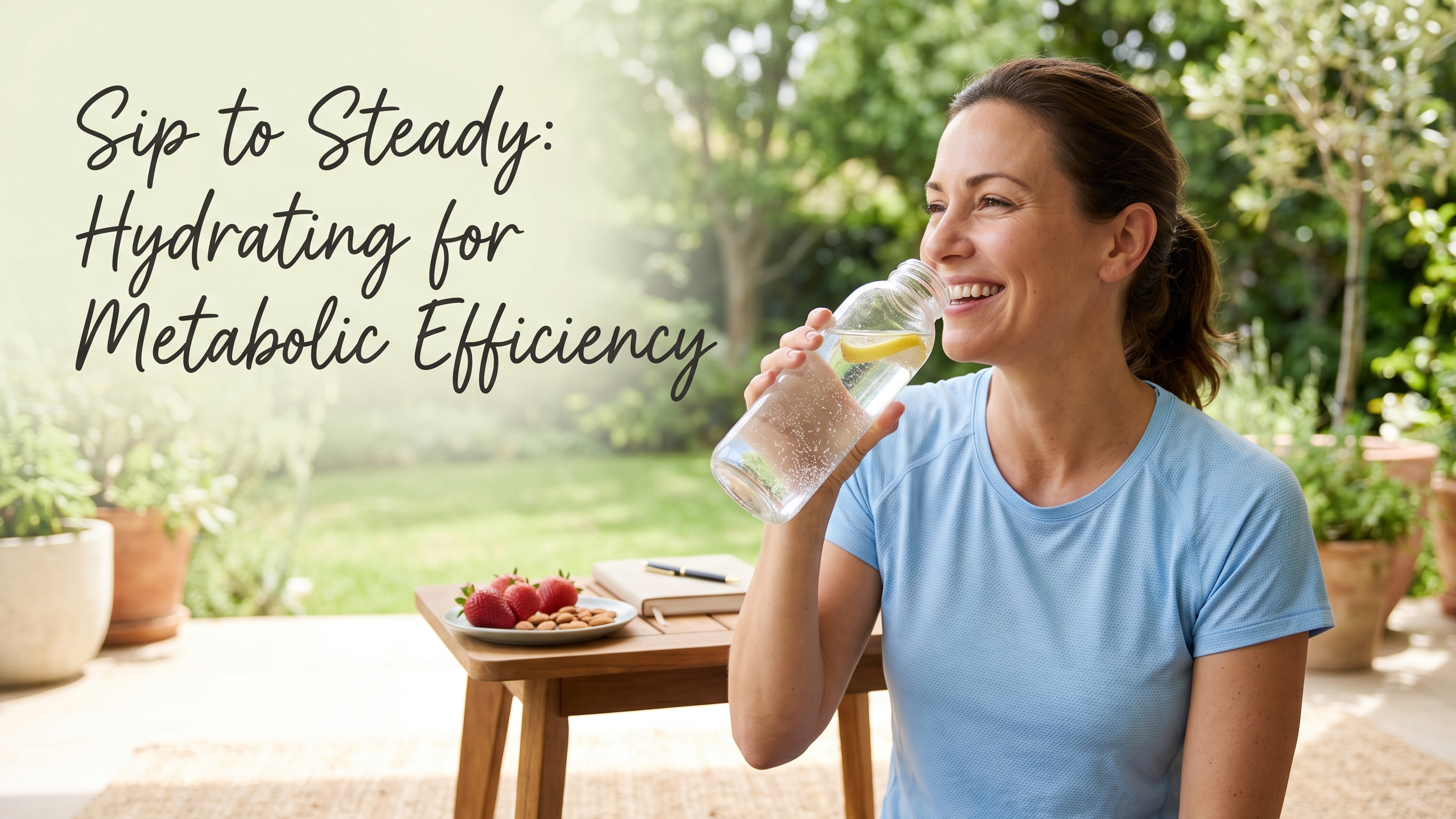 Sip to Steady: Hydrating for Metabolic Efficiency