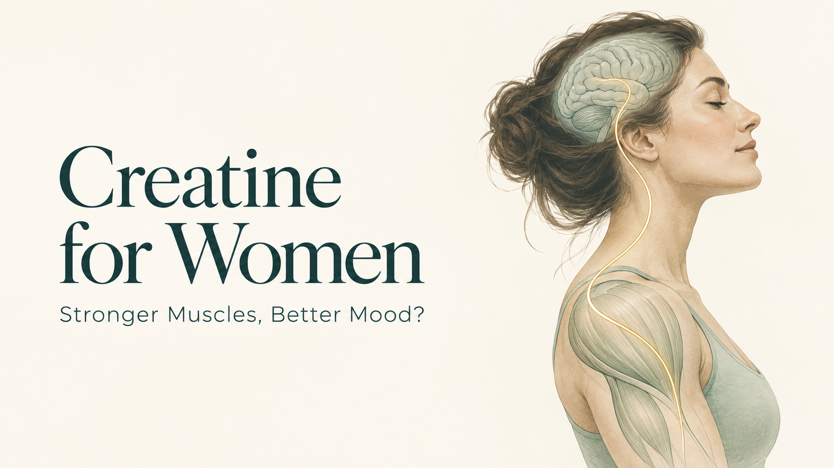 Creatine for Women: Stronger Muscles, Better Mood?